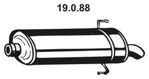 EBERSPACHER 19088 Глушник вихлопних газів кінцевий