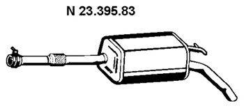 EBERSPACHER 2339583 Глушник вихлопних газів кінцевий