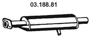 EBERSPACHER 0318881 Середній глушник вихлопних газів