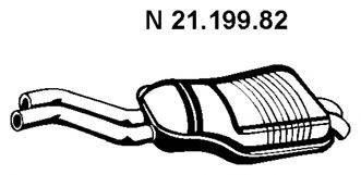 EBERSPACHER 2119982 Глушник вихлопних газів кінцевий