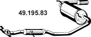 EBERSPACHER 4919583 Глушник вихлопних газів кінцевий