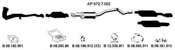 EBERSPACHER AP2240 Система випуску ОГ