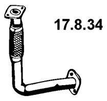 EBERSPACHER 17834 Труба вихлопного газу
