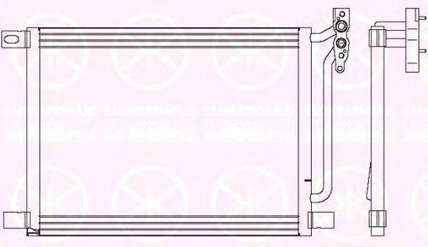 KLOKKERHOLM 0061305254 Конденсатор, кондиціонер