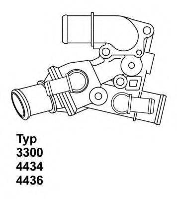 WAHLER 443480D Термостат, охолоджуюча рідина