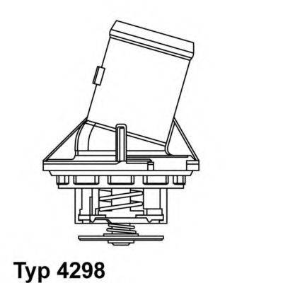 WAHLER 429887D Термостат, охолоджуюча рідина