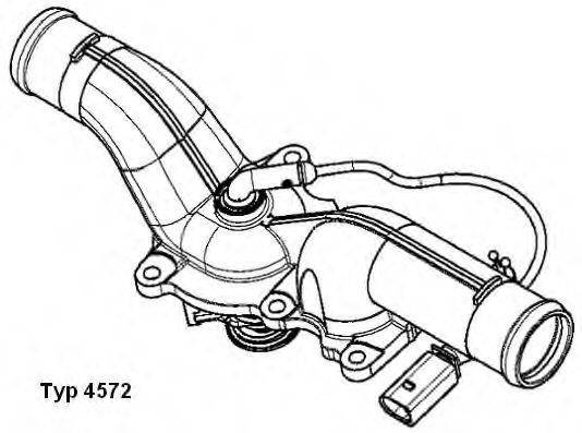 WAHLER 4572105D Термостат, охолоджуюча рідина