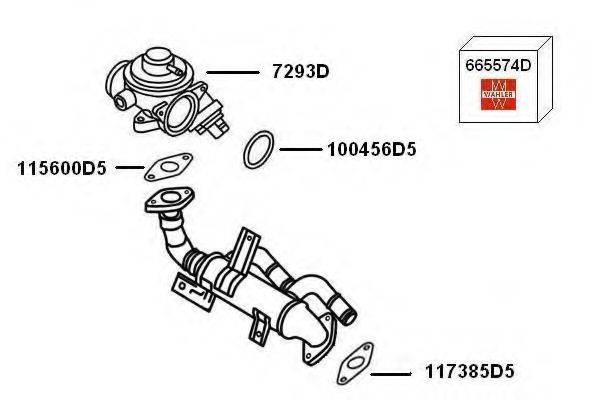 WAHLER 7900419 Рециркуляція ОГ