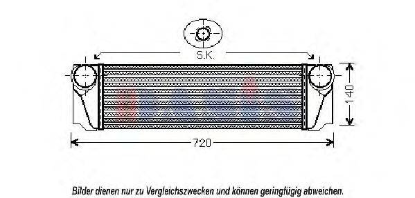 AKS DASIS 057015N Інтеркулер