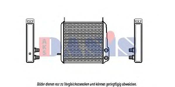 AKS DASIS 126240N масляний радіатор, моторне масло