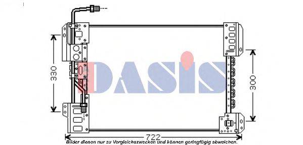 AKS DASIS 132020N Конденсатор, кондиціонер