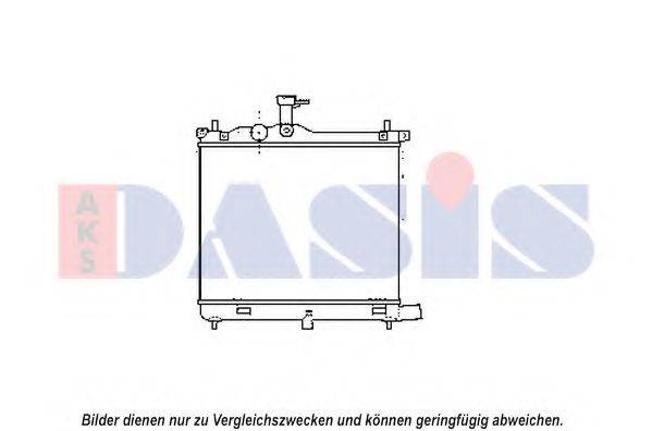 AKS DASIS 560082N Радіатор, охолодження двигуна