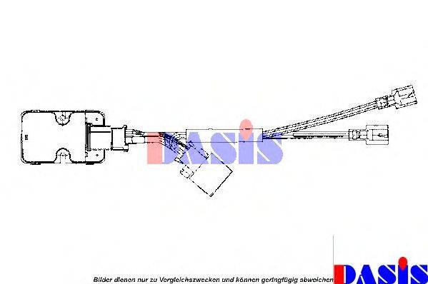 AKS DASIS 741410N Блок управління, опалення/вентиляція