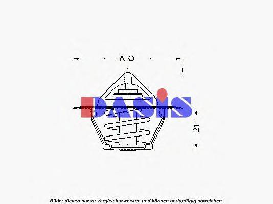 AKS DASIS 751762N Термостат, охолоджуюча рідина