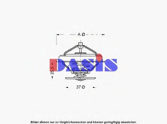 AKS DASIS 751866N Термостат, охолоджуюча рідина