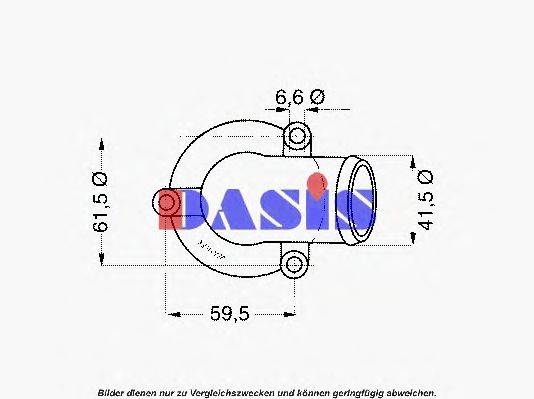 AKS DASIS 751948N Термостат, охолоджуюча рідина