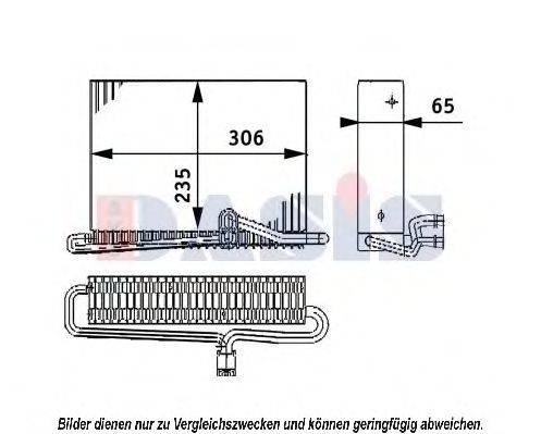 AKS DASIS 820324N Випарник, кондиціонер