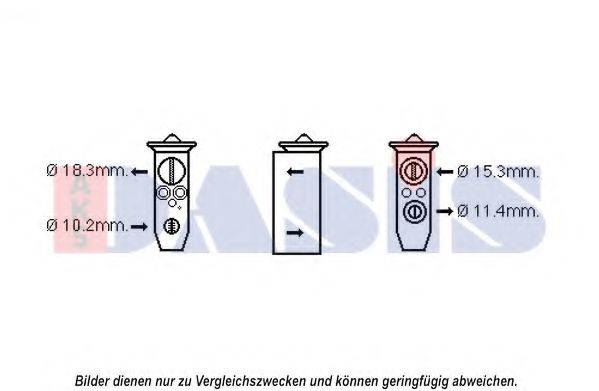 AKS DASIS 840193N Розширювальний клапан, кондиціонер