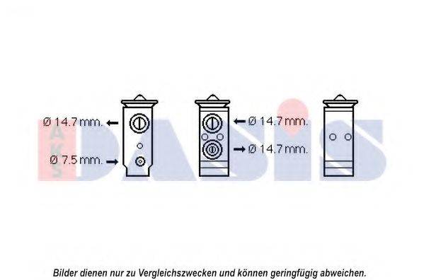 AKS DASIS 840201N Розширювальний клапан, кондиціонер