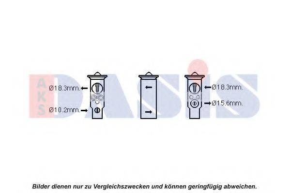 AKS DASIS 840288N Розширювальний клапан, кондиціонер