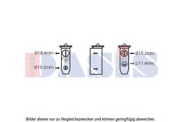 AKS DASIS 840255N Розширювальний клапан, кондиціонер