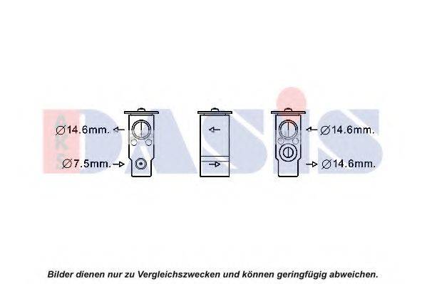 AKS DASIS 840274N Розширювальний клапан, кондиціонер