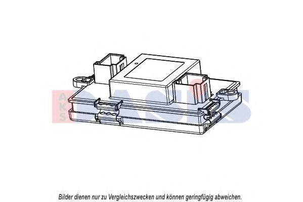 AKS DASIS 700020N Регулятор, вентилятор салону