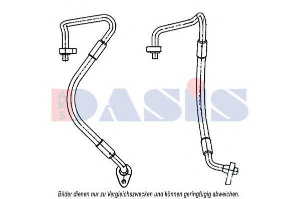 AKS DASIS 885814N Трубопровід високого тиску, кондиціонер