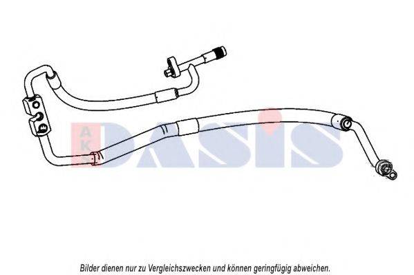 AKS DASIS 885878N Трубопровід високого/низкого тиску, кондиціонер