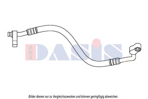 AKS DASIS 885889N Трубопровід високого/низкого тиску, кондиціонер