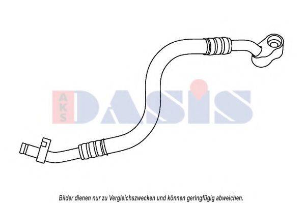 AKS DASIS 885892N Трубопровід високого тиску, кондиціонер