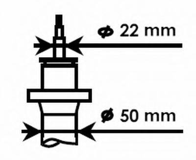 VAG 1K0413031CJ Амортизатор