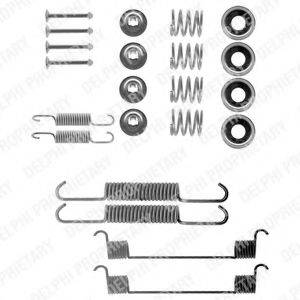 DELPHI LY1014 Комплектуючі, гальмівна колодка