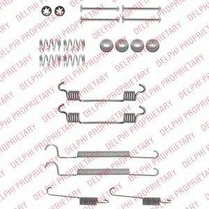 DELPHI LY1359 Комплектуючі, гальмівна колодка