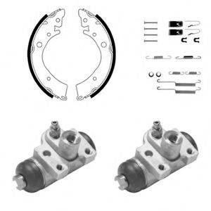 DELPHI 1061 Комплект гальмівних колодок