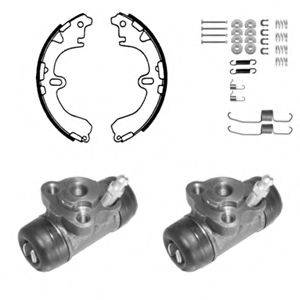 DELPHI 1062 Комплект гальмівних колодок