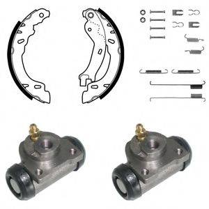 DELPHI KP1091 Комплект гальмівних колодок