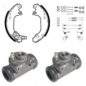 DELPHI KP648 Комплект гальмівних колодок