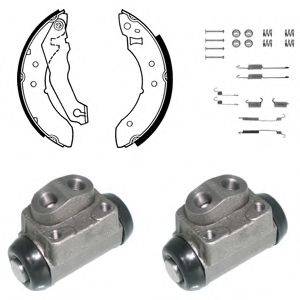 DELPHI KP699 Комплект гальмівних колодок