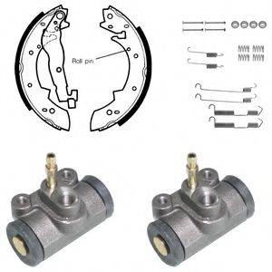 DELPHI KP836 Комплект гальмівних колодок