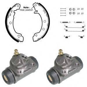 DELPHI KP863 Комплект гальмівних колодок