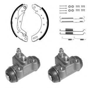 DELPHI KP976 Комплект гальмівних колодок