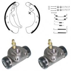 DELPHI KP942 Комплект гальмівних колодок