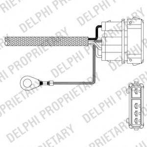 DELPHI ES1101012B1 Лямбда-зонд