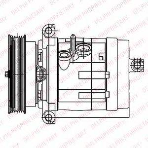 DELPHI TSP0155984 Компресор, кондиціонер