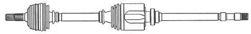 FARCOM 121787 Приводний вал