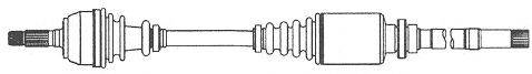 FARCOM 121857 Приводний вал
