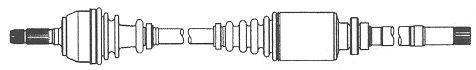 FARCOM 121696 Приводний вал
