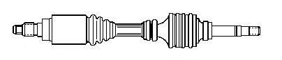 FARCOM 121134 Приводний вал