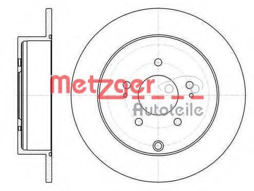 METZGER 6109800 гальмівний диск